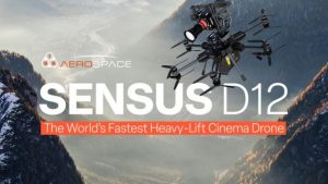 Представляємо Sensus D12: Найшвидший безпілотник важкого класу для професійного кінематографа