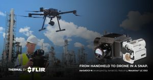Teledyne FLIR OEM і AerialOGI об’єднують зусилля для розробки платформи виявлення газових викидів