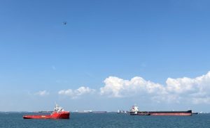 Skyports та TFG Marine Здійснили Першу в Сінгапурі Доставку Дронами до Бункерного Танкеру