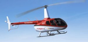 magnix співпрацює з Robinson Helicopter Company для створення електричного прототипу гелікоптера R66