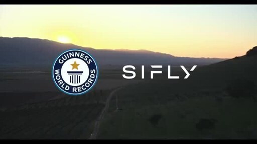 Електричний дрон SiFly Q12 побив рекорд витривалості